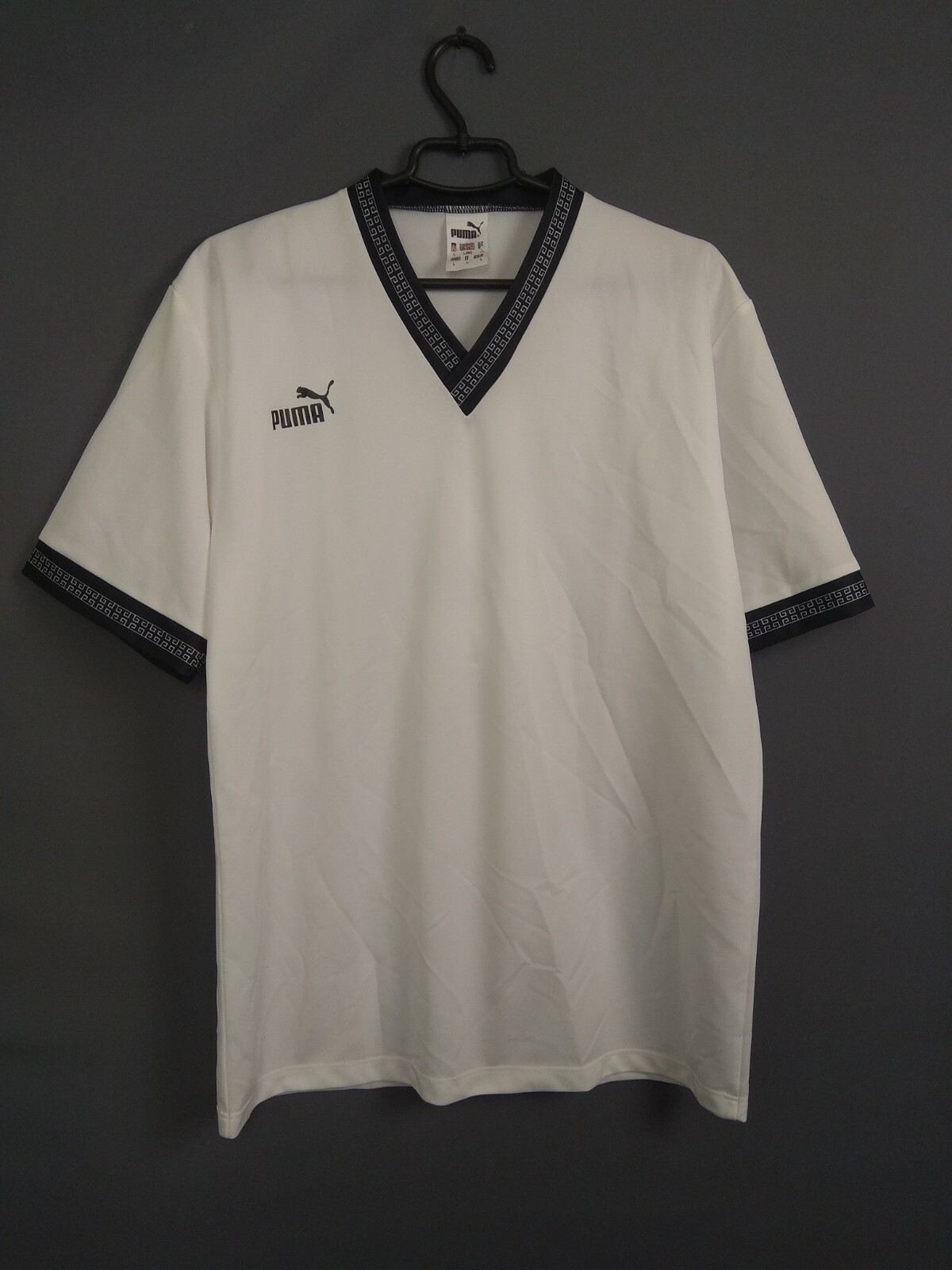 Puma Jersey LARGE Shirt Vintage Retro ig93