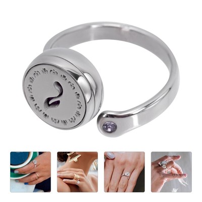  Ring Aus Ätherischen Ölen Für Die Aromatherapie Ringschmuck Retro-Ring Fräulein