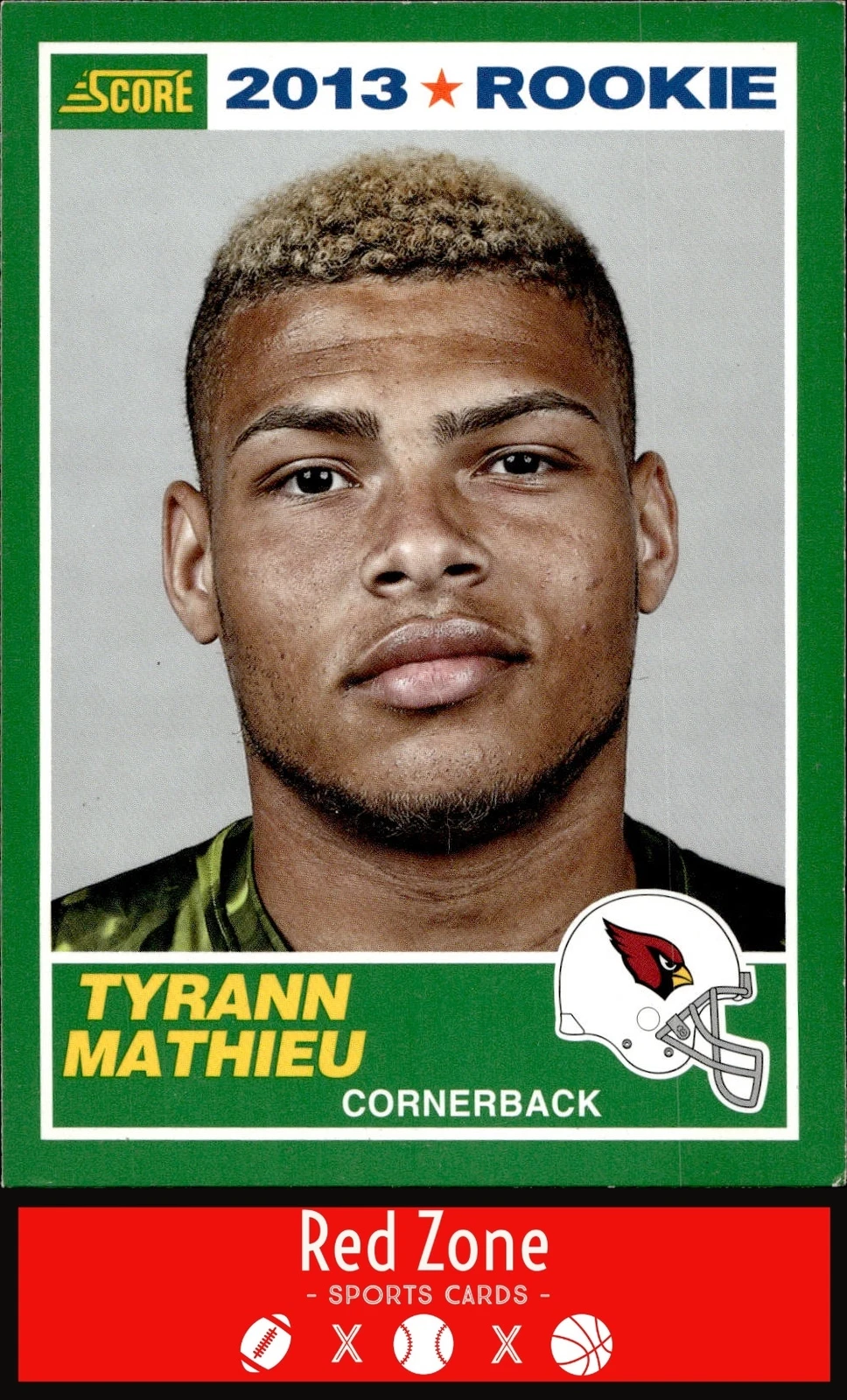 2013 Score - #396 Tyrann Mathieu NM/NM+
