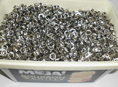 mindestens 6000 Eyelets Ösen Sechseckig 4 mm innen 9,55 mm außen + 6mm tief