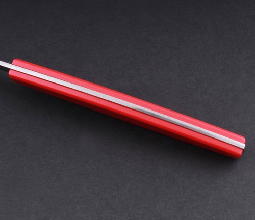 Georg Jensen, Strata Cutlery Child's Spoon Stainless Steel. Henning Koppel. RED! - Picture 4 of 5