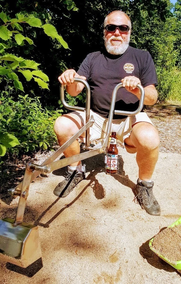 Retroexcavadora excavadora excavadora de arena acero inoxidable sin óxido Foto 2 de 4