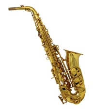 Eastern Music gold lacquer intermediate Alto Saxophone ala Yanagisawa A-991