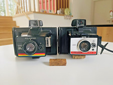 Two Vintage Collectible POLAROID Cameras UK, 1970s