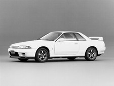 Cars nissan skyline gt r 1989 Desk Mat Stitched