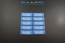10 PCS 2 4 6 GAUGE HEAT SHRINK TUBE 1/2 X 1.5 INCH BLUE TUBING RING TERMINAL