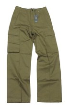 G-Star RAW Men's Dark Olive Green Renato Straight Fit Drill Twill Cargo Pants