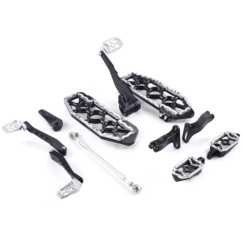 MX Floorboards w/Gear Shift Levers For Harley FLHR Road King CVO Trike 2014-Up Foto 2 de 4