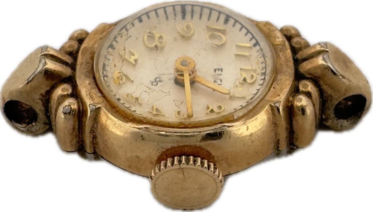 Vintage Elgin Ladies Mechanical Wristwatch 702 USA 10k RGP 
