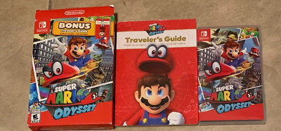 Wiisdom: Super Mario Odyssey Collector's Edition Strategy Guide and amiibo