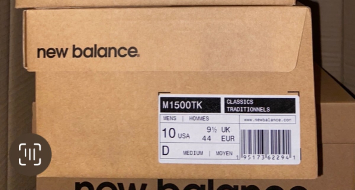 New Balance M1500TK Men's Size 10 Made in England Triple New Balance M1500TK Men's Size 10 Made in England Triple