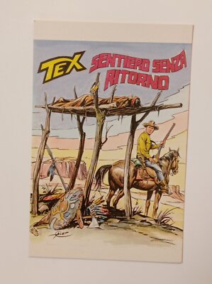 Postkarte Das Alte TEX WLER Weg ohne Rückfahrt Nummer 3/2