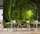 3D Secret Forest R2071 Wallpaper Wall Mural Self-adhesive Removable Luna