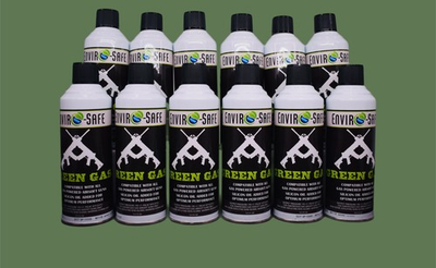 #ad Green Gas for Airsoft BB Pistol Hand Gun Rifle 13.5 oz. Can 12 Cans $116.00