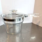 PYREX Flameware REPLACEMENT PIECE 1 1/2 Quart w/ Lid  Double Boiler Upper 6283