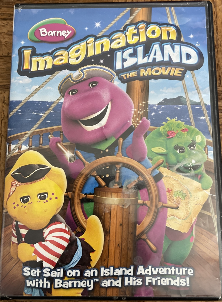 (未使用･未開封品)Barney: Imagination  the Movie [DVD] Barney Imagination Island The Movie DVD-Rare Vintage-SHIPS N