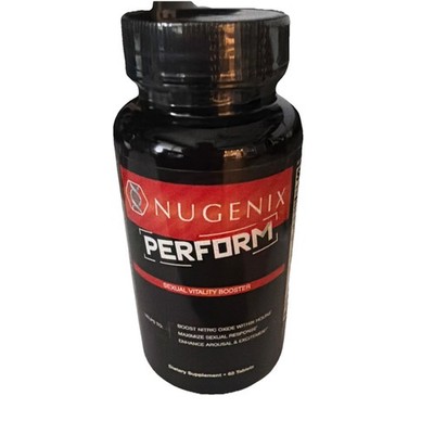 Nugenix Perform Nitric Oxide and Vitality Booster for Men 63 Tablets EXP 2027+