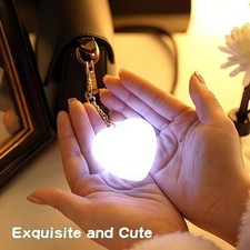 1 5x Heart Pattern Touch Sensing Light Portable Handbag Light LED Creative Gifts