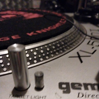 Gemini XL-500 II DJ Direct Drive Manual Record Turntable Steel