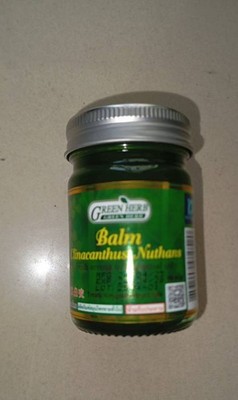 NEU 6 x 50 g Clinacanthus Nuthans Thai Balsam (Green Herb) Massage