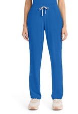 Scrubs Women's Cherokee Achieve CK096 Straight Leg Pant Royal ROYN XXS-5XL NWT