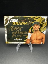 2025 Upper Deck AEW SP Signature Edition Max Caster Graphiti Auto /50
