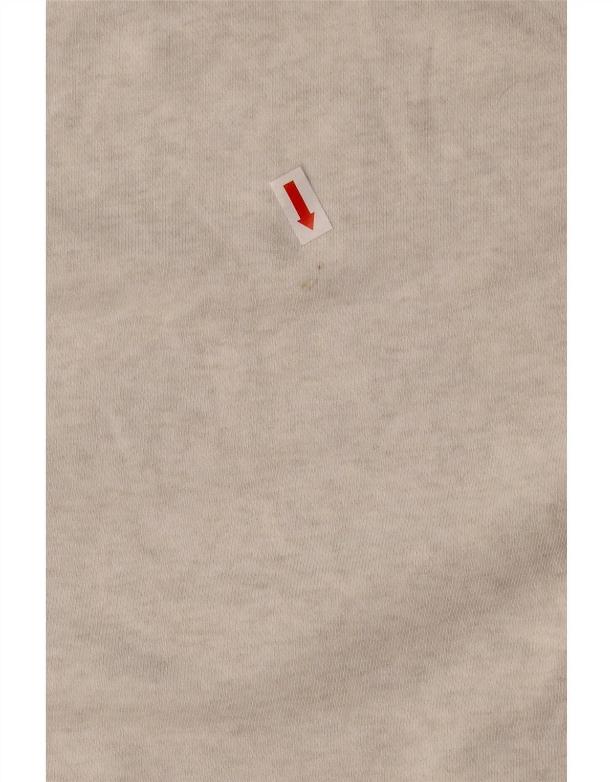 OFF WHITE PENGUIN maglione uomo con cappuccio XL bianco sporco cotone CZ43