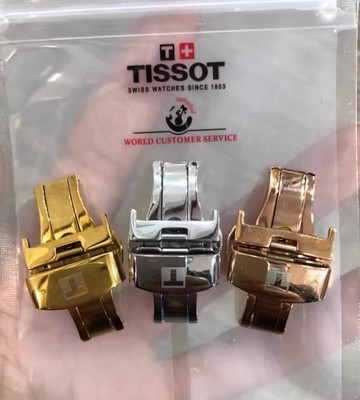 Original Tissot Seastar, Le Locle watch buckles Butterfly clasp 18mm 20mm