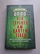 Der Experte am Kartentisch Manipulieren Zaube...