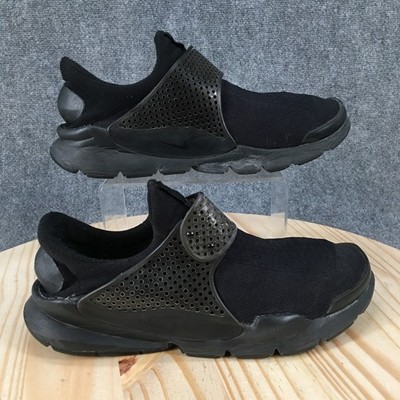 Nike Sock Dart Shoes Mens 11 Trainers Sneakers Lace Up Low Top Comfort Black