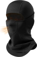 Balaclava Ski Mask for Men Women Dual-Breath Vents Face Fleece Thermal...