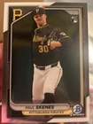 2024 Bowman Chrome Paul Skenes Base Chrome ROOKIE CARD RC PIRATES
