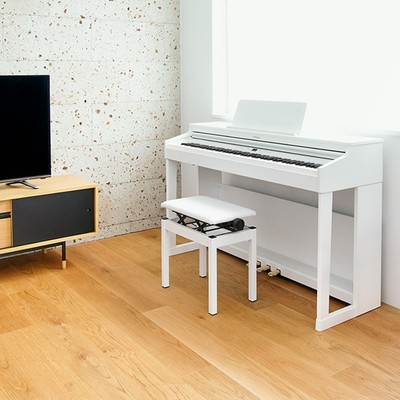 Roland RP701 ホワイト【24年製】美品ほぼ新品 Roland Rp701 Digital Piano - White Complete Home Bundle for