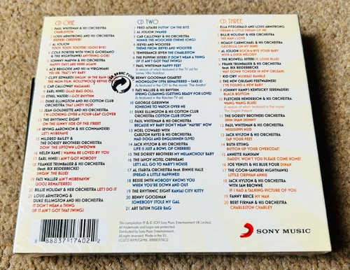 Various – Swingin’ At The Speakeasy (2013) 3CD Digipak Case NEW SEALED - Picture 2 of 2