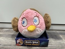 Angry Birds Star Wars Plush Princess Leia Bird 8  NIB HK-98 Commonwealth 2012