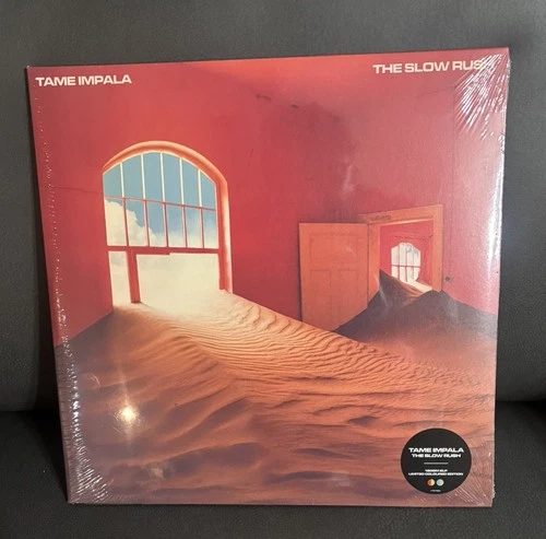 Tame Impala The Slow Rush 2xLP Red Blue Gold Splodge Multi Colored Vinyl Sealed
