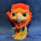 Funko Pop! Fawkes Harry Potter Flocked Vinyl Figurine Red Orange Yellow