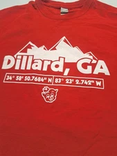 Piggly Wiggly  T Shirt Dillard ,Georgia Medium Red 2 Sided Graphics Supermarket 