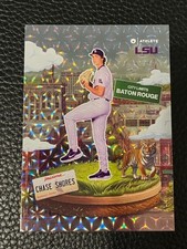 CHASE SHORES 2025 ONIT LSU Tigers Baseball City Limits Case Hit SP card #CL-1