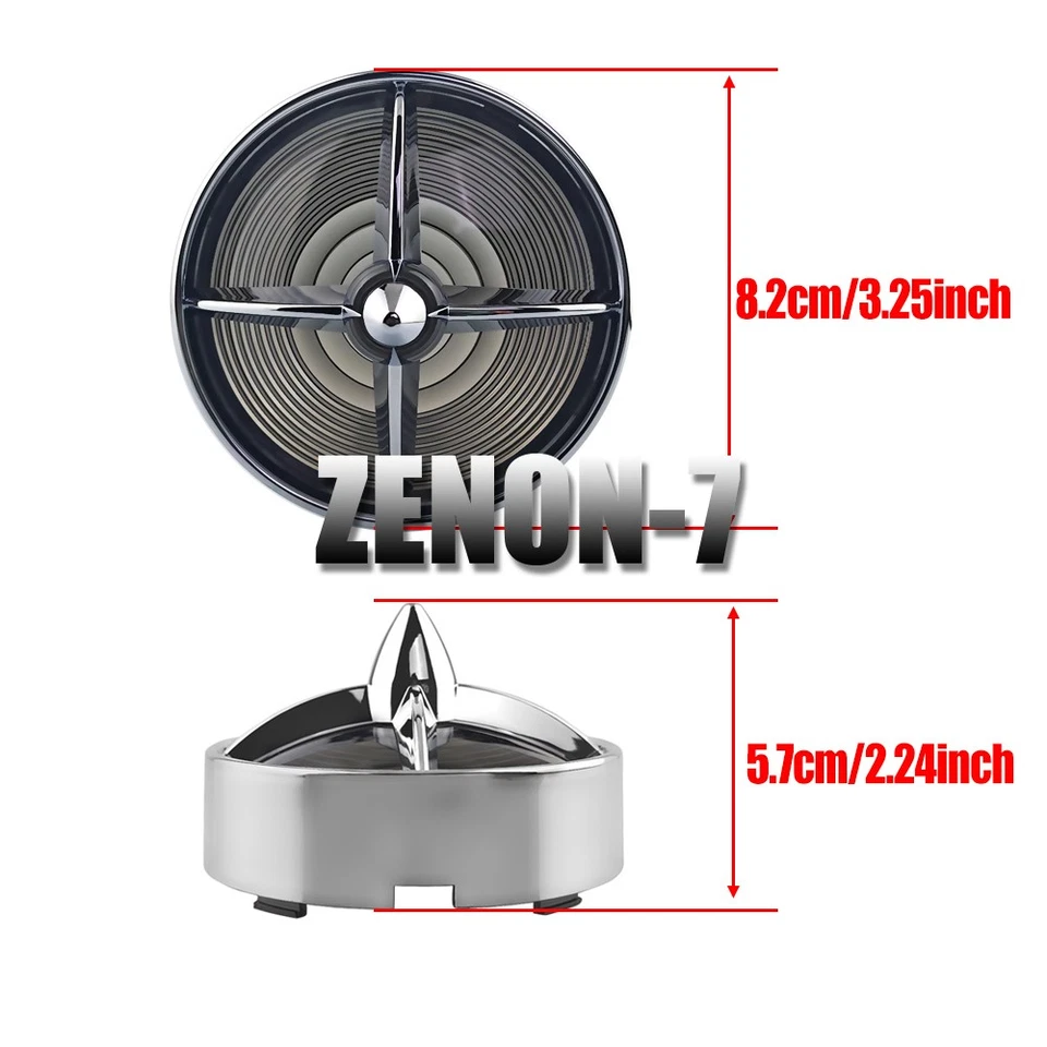 Cubiertas de luz de señal de giro de 3 1/4" cubierta de lente de humo de repuesto atornillable para Harley Foto 3 de 4