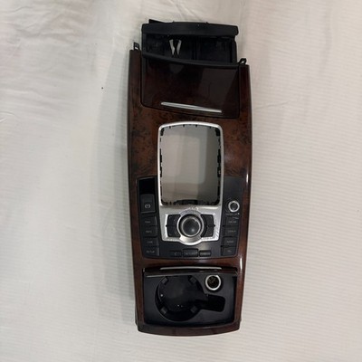 05-11 Audi A6 S6 C6 Center Console Dash Shifter CD Radio GPS Panel OEM