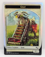 MTG Goat Token Unstable Foil NM