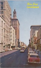 50s Downtown Street Scene-First Street-SAN JO...