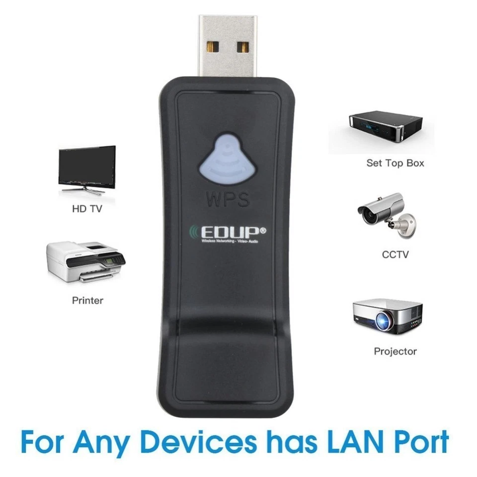 USB-betrieben WLAN-zu-LAN-Adapter – WLAN-Repeater & WLAN-Range-Extender - Bild 4 von 4