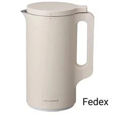 Recolte Auto Cooking Pot RSY-2 Cream White Soy Milk & Soup Maker AC100V Fedex