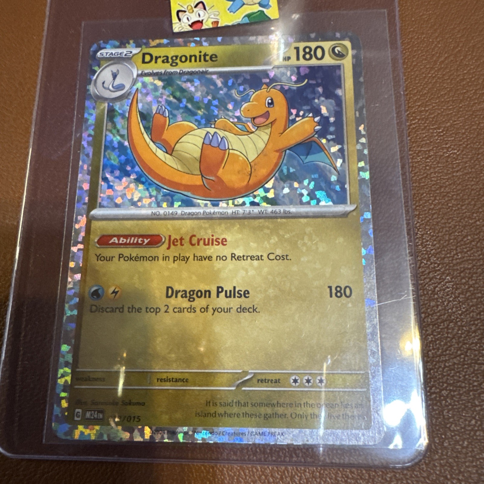 DRAGONITE 012/015 Holo Promos 2024 Pokemon NM Pokémon