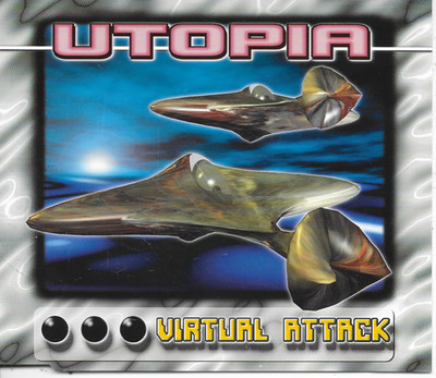 UTOPIA - Virtual attack CD MAXI SINGLE 5TR Euro House Trance 1997 (Zyx) Germany