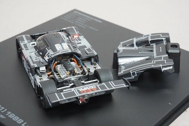 Sauber Mercedes C9 #61 Le Mans 1988 Baldi Mass Weaver HPI 8064 1:43 24 Ore - Immagine 2 di 4