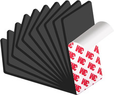 Magnetic Tape with 3M Strong Adhesive Backing,2X4" 10Pcs,Flexible Self Adhesive