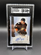 2021-22 Upper Deck The Cup Rookie Auto Mason Mctavish 004/249 SGC 10